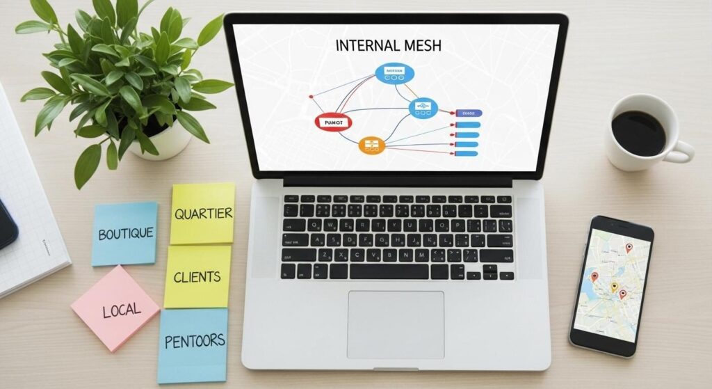 Maillage interne un atout du SEO local